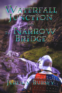 Waterfall junction and the narrow bridge by jennifer bursey in Book Media Gallery.
