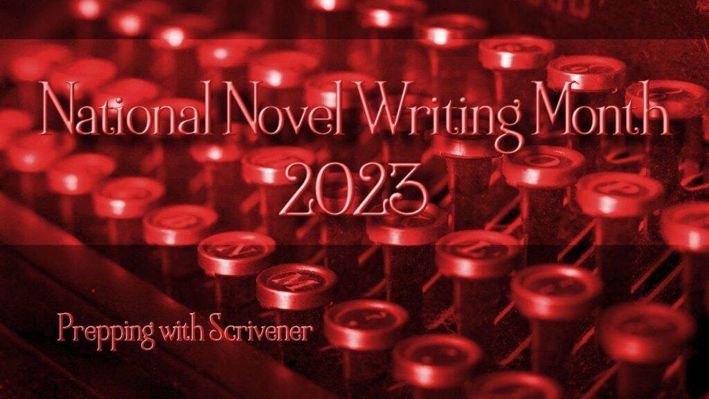 National Novel Writing Month 2023.
